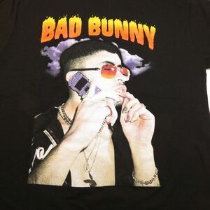 BAD BUNNY RAP LATIN TOUR CONCERT TEE T SHIRT Mens L
